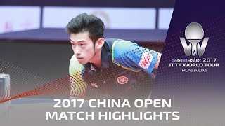 【動画】ドミトリ・オフチャロフ VS 黄鎮廷 シーマスター2017 プラチナ、中国オープン 準決勝