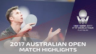 【動画】ブラディミル・サムソノフ VS ゴジ・シモン シーマスター2017 プラチナ、オーストラリアオープン 決勝