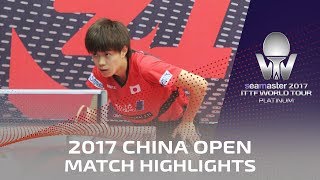 【動画】ドミトリ・オフチャロフ VS 龍崎東寅 シーマスター2017 プラチナ、中国オープン ベスト32