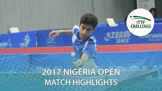 【動画】ABDEL-AZIZ Youssef VS FRANCISCO Jose Pedro 2017 ITTFチャレンジ、ナイジェリアオープン 決勝