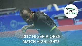 【動画】ANDREEV Yavor VS アルナ 2017 ITTFチャレンジ、ナイジェリアオープン ベスト64