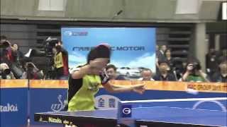 【動画あり】吉村真晴 vs 尚坤 ジャパンオープン2015 男子シングルス準決勝