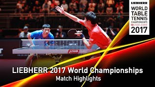 【動画】許昕 VS LIN Gaoyuan LIEBHERR 2017世界卓球選手権 ベスト16