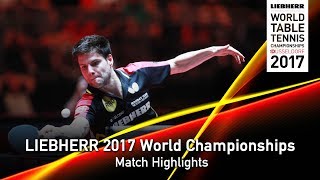 【動画】SZOCS Hunor VS ドミトリ・オフチャロフ LIEBHERR 2017世界卓球選手権 ベスト32