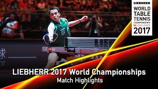 【動画】許昕 VS カルデラノ LIEBHERR 2017世界卓球選手権 ベスト32