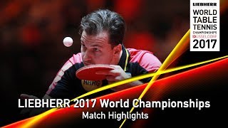 【動画】ディヤス・ヤコブ VS ティモ・ボル LIEBHERR 2017世界卓球選手権 ベスト64