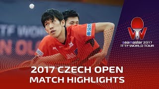 【動画】吉村真晴 VS 張本智和 2017シマスター2017 チェコオープン ベスト16