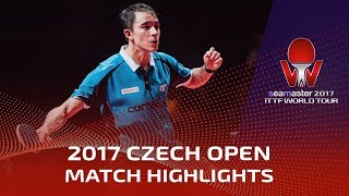 【動画】張本智和 VS カルデラノ 2017シマスター2017 チェコオープン 準決勝