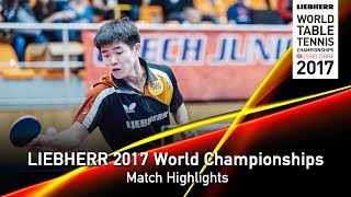 【動画】ブラディミル・サムソノフ VS YANG Xinyu LIEBHERR 2017世界卓球選手権 ベスト128
