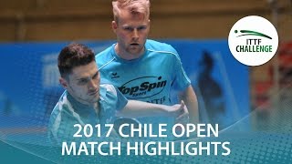 【動画】FLORITZ Philipp・SZOCS Hunor VS GOMEZ Gustavo・LAMADRID Juan シーマスター2017 ITTFチャレンジ、シーマスターチリオープン 準々決勝