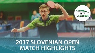 【動画】BERTRAND Irvin VS STANKEVICIUS Medardas 2017 ITTFチャレンジ、スロベニアオープン
