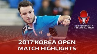 【動画】K・カールソン VS ゴジ・シモン シーマスター2017 韓国オープン ベスト16