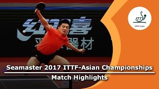 【動画】RAMEEZ Muhammad VS 樊振東 2017年ITTF  - アジア選手権 ベスト64