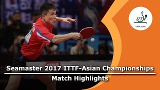 【動画】馬龍 VS KANG Wi Hun 2017年ITTF  - アジア選手権 ベスト64