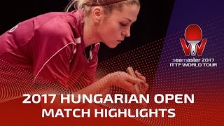 【動画】ジョウ・イーハン VS ビレンコ シーマスター2017 ハンガリーオープン ベスト16