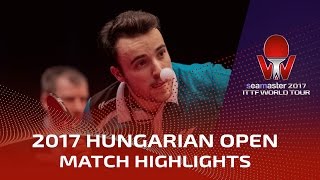 【動画】ゴジ・シモン VS LIN Gaoyuan シーマスター2017 ハンガリーオープン ベスト16