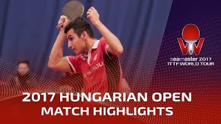 【動画】AKKUZU Can VS SGOUROPOULOS Ioannis シーマスター2017 ハンガリーオープン ベスト32