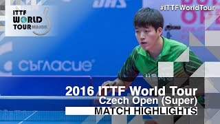 【動画】HUANG Chien-Tu VS KIM Minho 2016年チェコオープン
