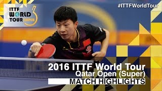 【動画】馬龍 VS 樊振東 2016年カタールオープン 決勝