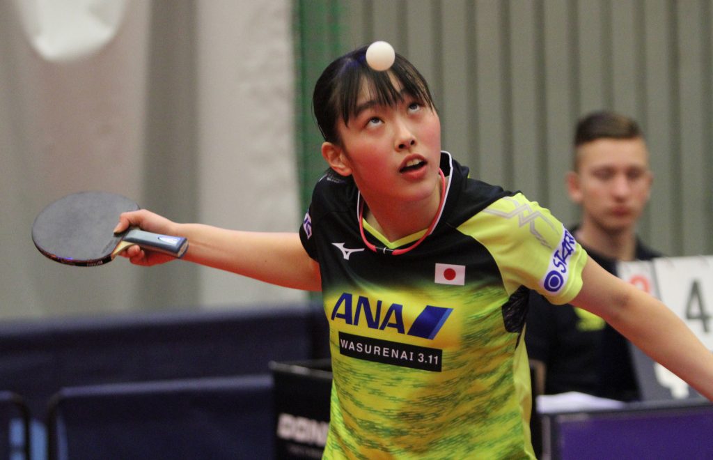 横井咲桜が3冠獲得 ITTFジュニアサーキット・フランスオープン最終日結果 卓球