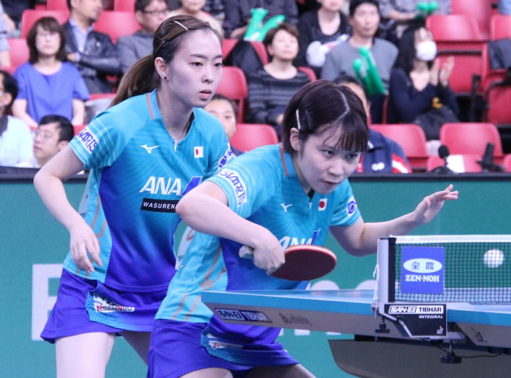 女子日本は完勝で1位通過決める 男子は1勝1敗 ワールドカップ団体2019 卓球