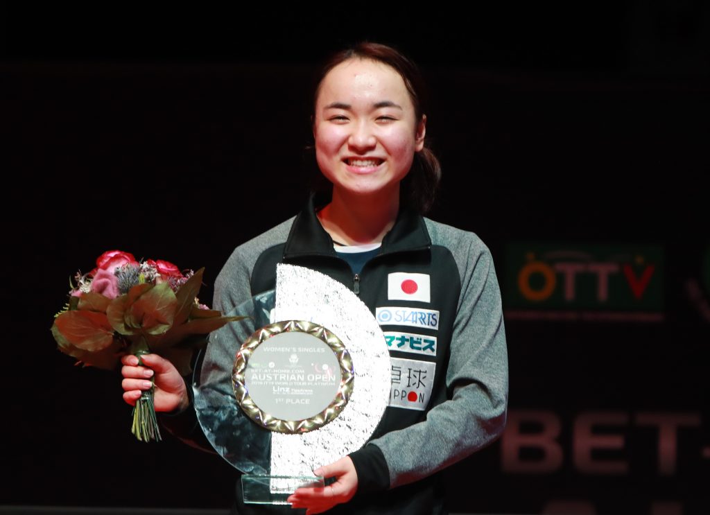 伊藤美誠が五輪出場を確実にする今シーズン初V 最終順位 2019オーストリアオープン 卓球