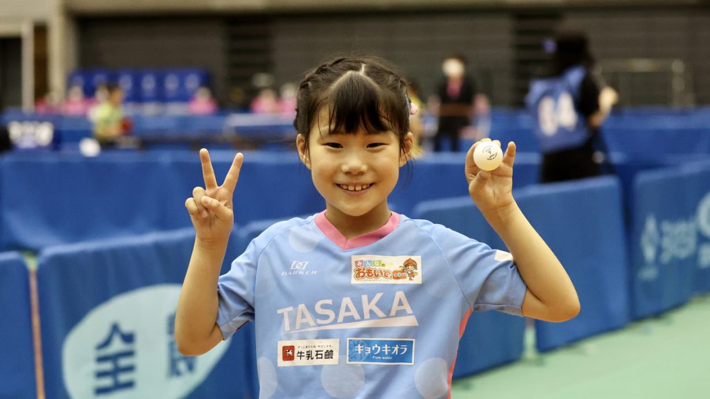 小学生選手の登竜門、2021全日本ホカバ 女子各カテゴリーの王者が決定 松島美空はオールストレート勝ちでV 2021卓球