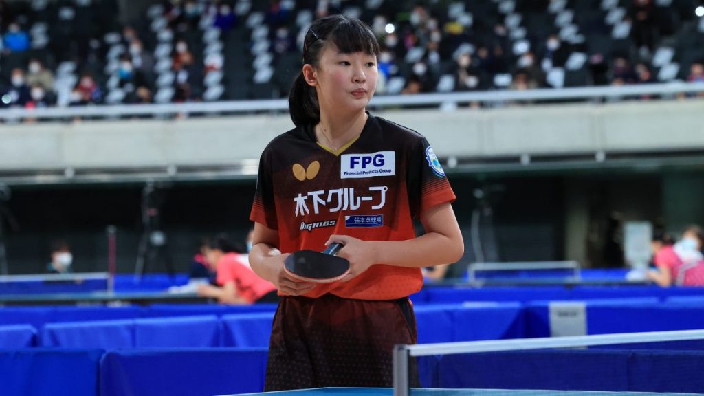 優勝候補の棄権が相次ぐ中、木原や張本、小塩や赤江らがベスト32入り ジュニア女子3回戦試合結果 2022卓球全日本