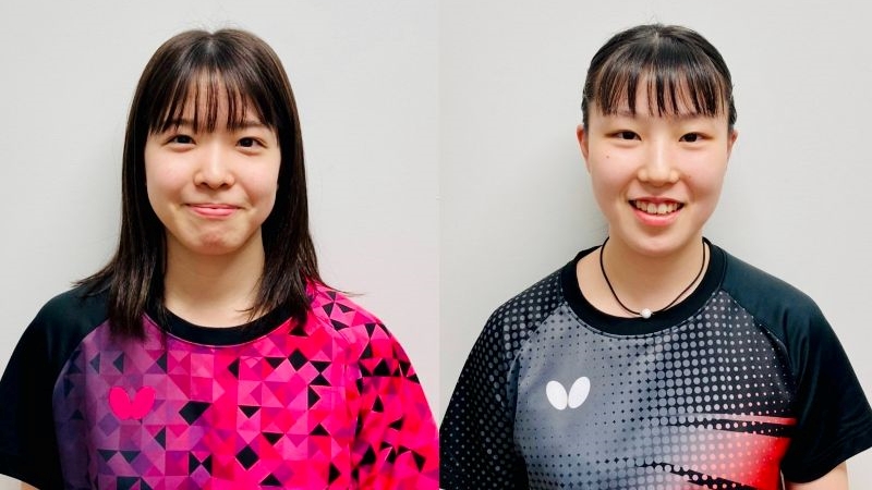 日本ペイントマレッツは岡田琴菜、大川真実の新加入を発表 5シーズン 卓球Tリーグ2022-2023