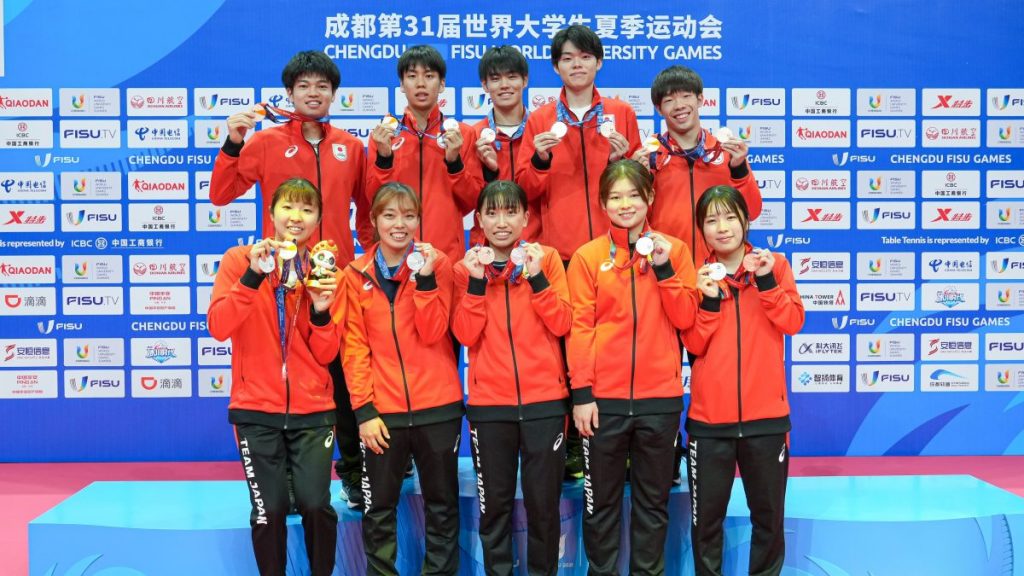 日本は6個のメダルを獲得して閉幕 出澤杏佳は3つのメダル 2023FISUワールドユニバーシティゲームズ
