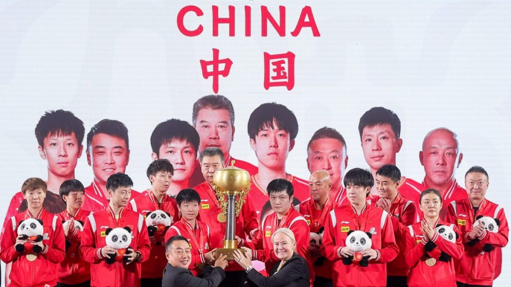初開催の混合団体ワールドカップは開催国の中国が全勝優勝 日本は銅メダルで閉幕