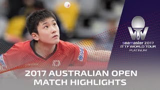 【動画】張本智和 VS LIM Jonghoon 2017シマスター2017 プラチナ、オーストラリアンオープン ベスト32