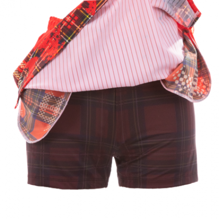 エアロユニフォームスカート　ピュアレッド