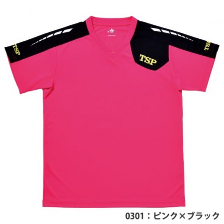 TT-174シャツ（ピンク✖ブラック）